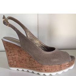 Colette Sol Nautilus Wedge Taupe